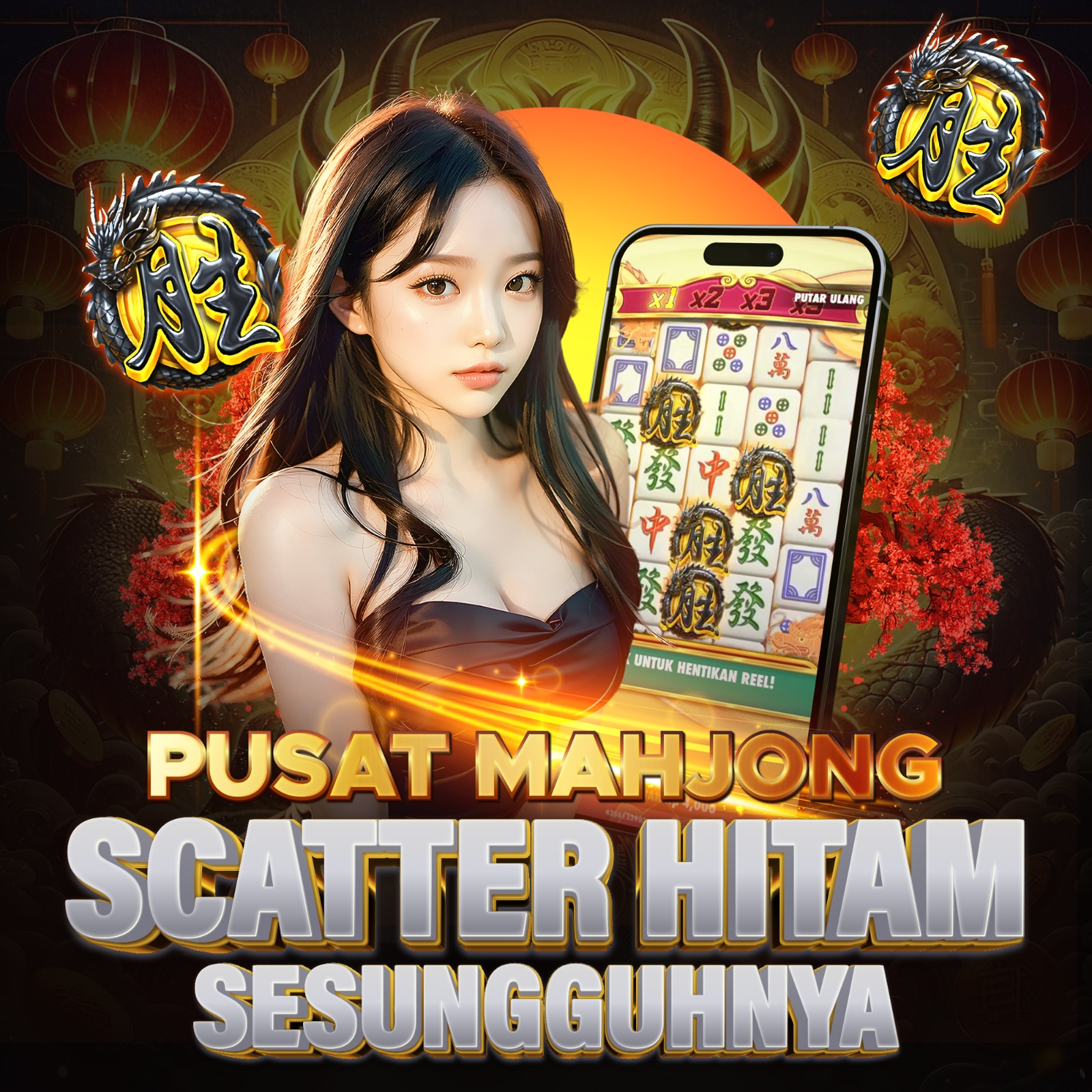 Scatter Hitam